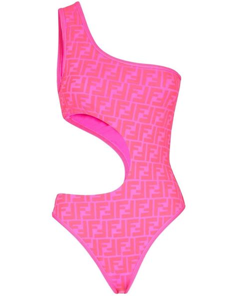 pink fendi bathing suit|fendi swimsuit women's size chart.